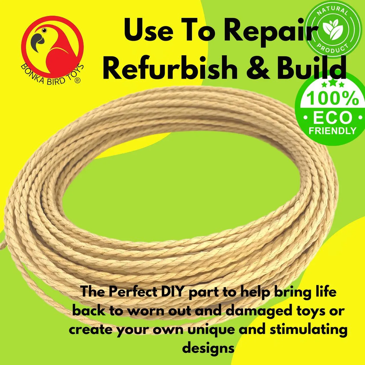 2265 100ft Natural Paper Cord Twist
