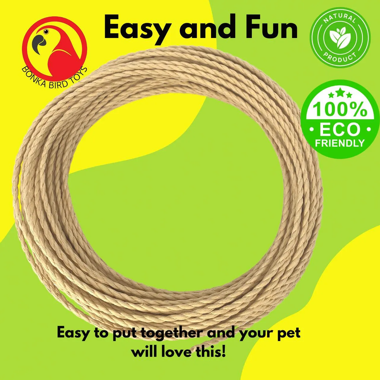 2265 100ft Natural Paper Cord Twist