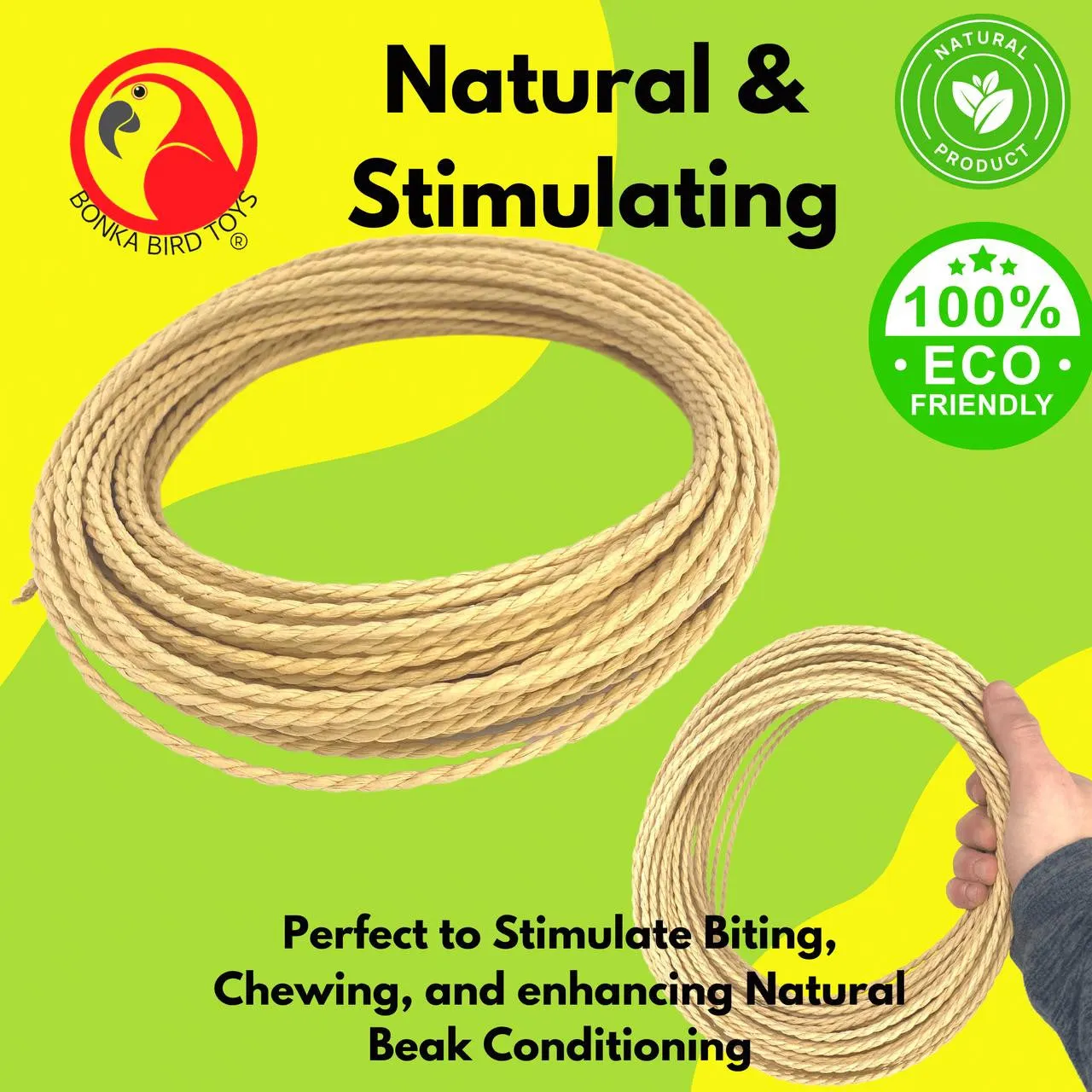 2265 100ft Natural Paper Cord Twist