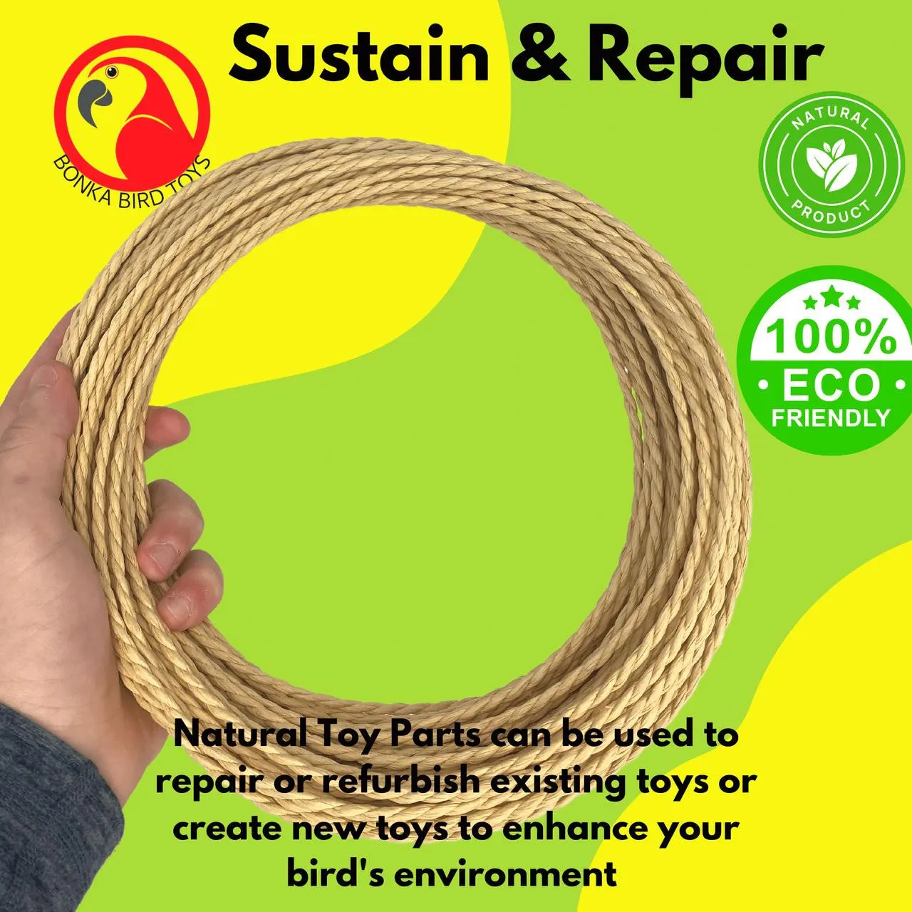 2265 100ft Natural Paper Cord Twist