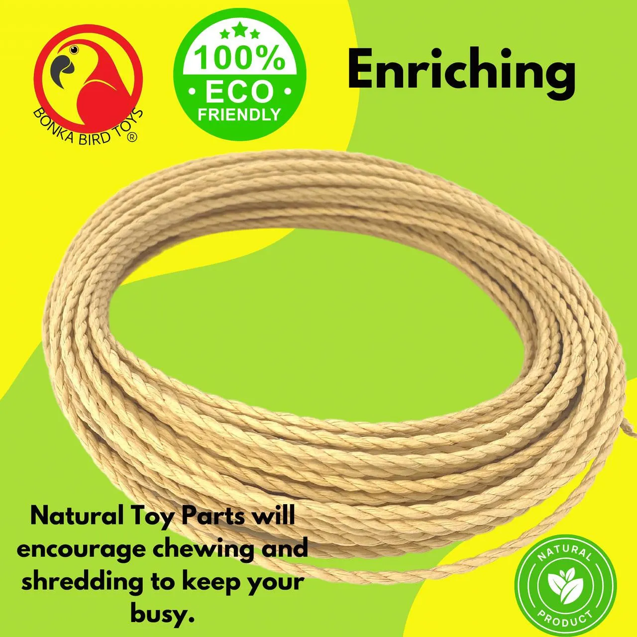 2265 100ft Natural Paper Cord Twist
