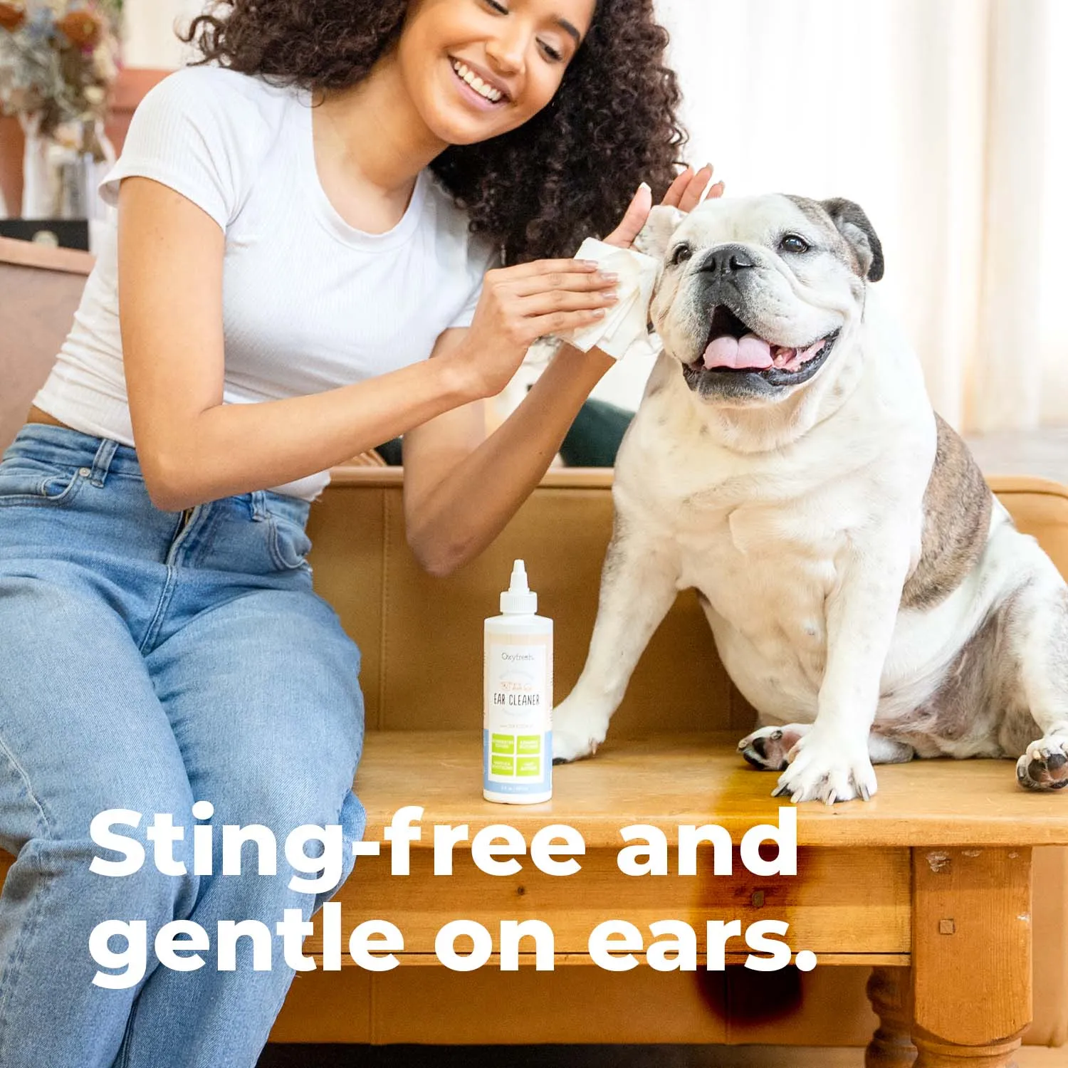 Advanced Pet Ear Cleaner - Fastest Itch Relief & Squeaky Clean Ears