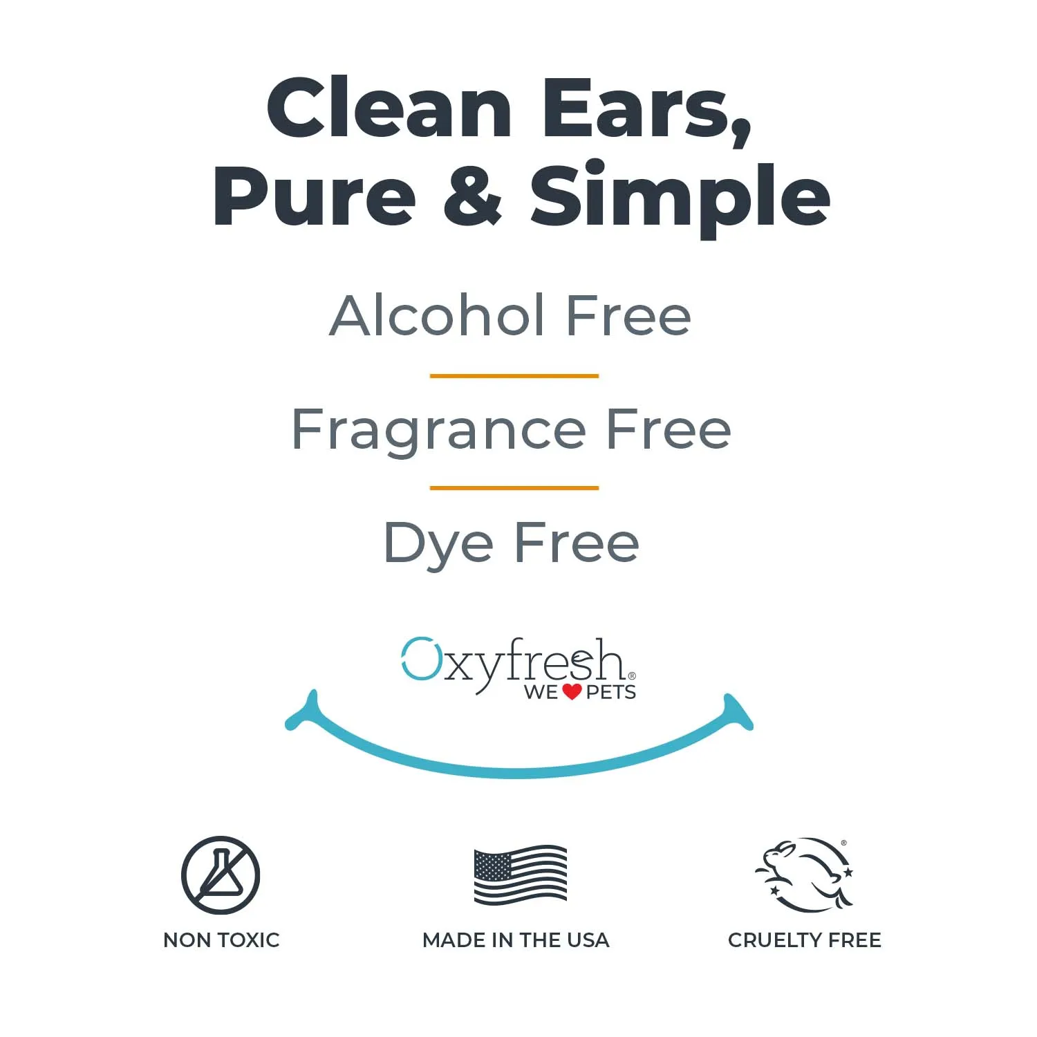Advanced Pet Ear Cleaner - Fastest Itch Relief & Squeaky Clean Ears