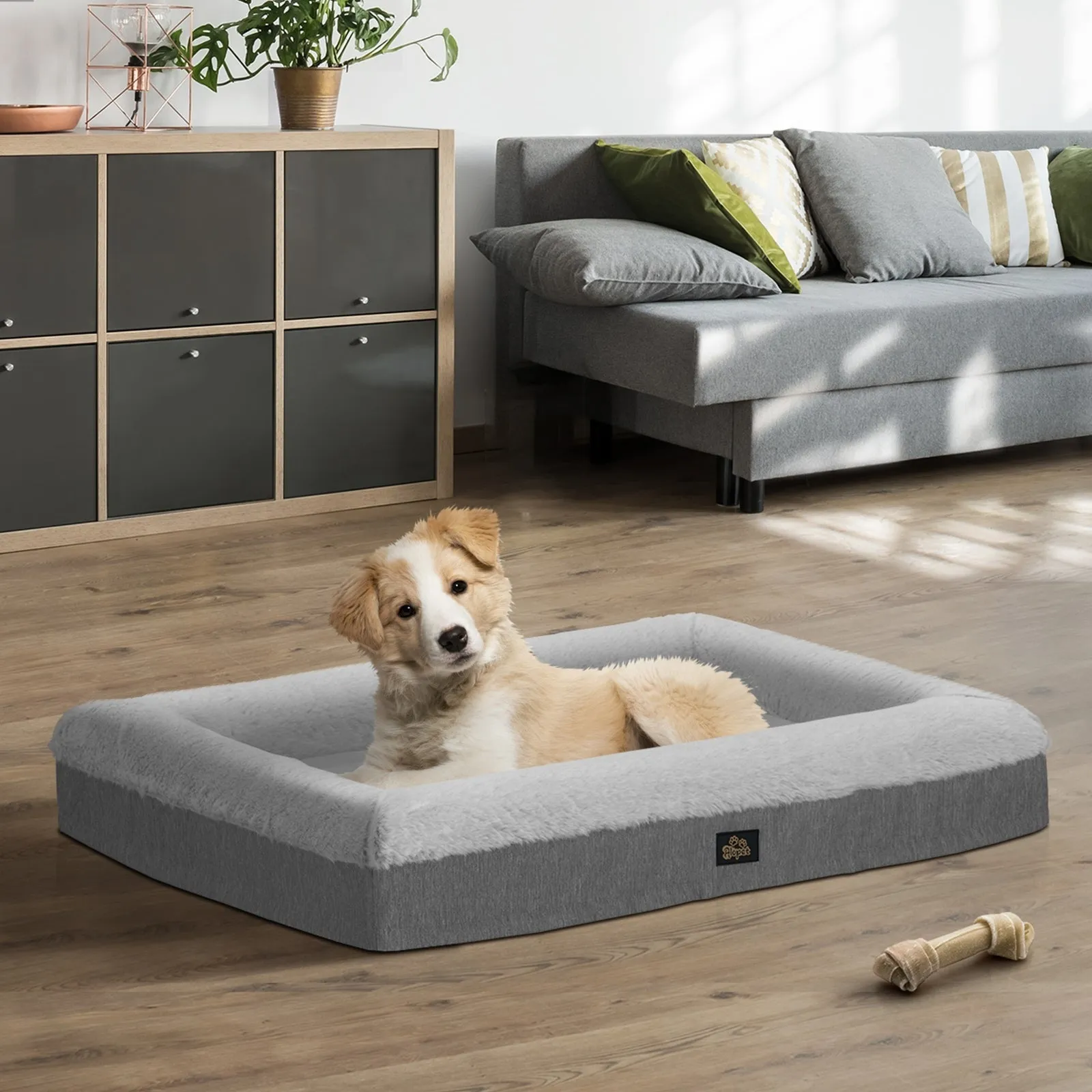 Alopet Orthopedic Dog Bed Calming Mattress Pet Mat Washable Removable XX Large