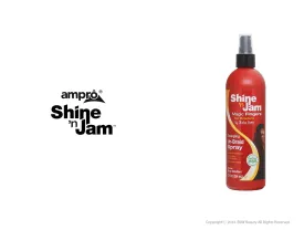 AMPRO SHINE-N-JAM MAGIC FINGERS DET UN-BRAID SPRAY 12oz
