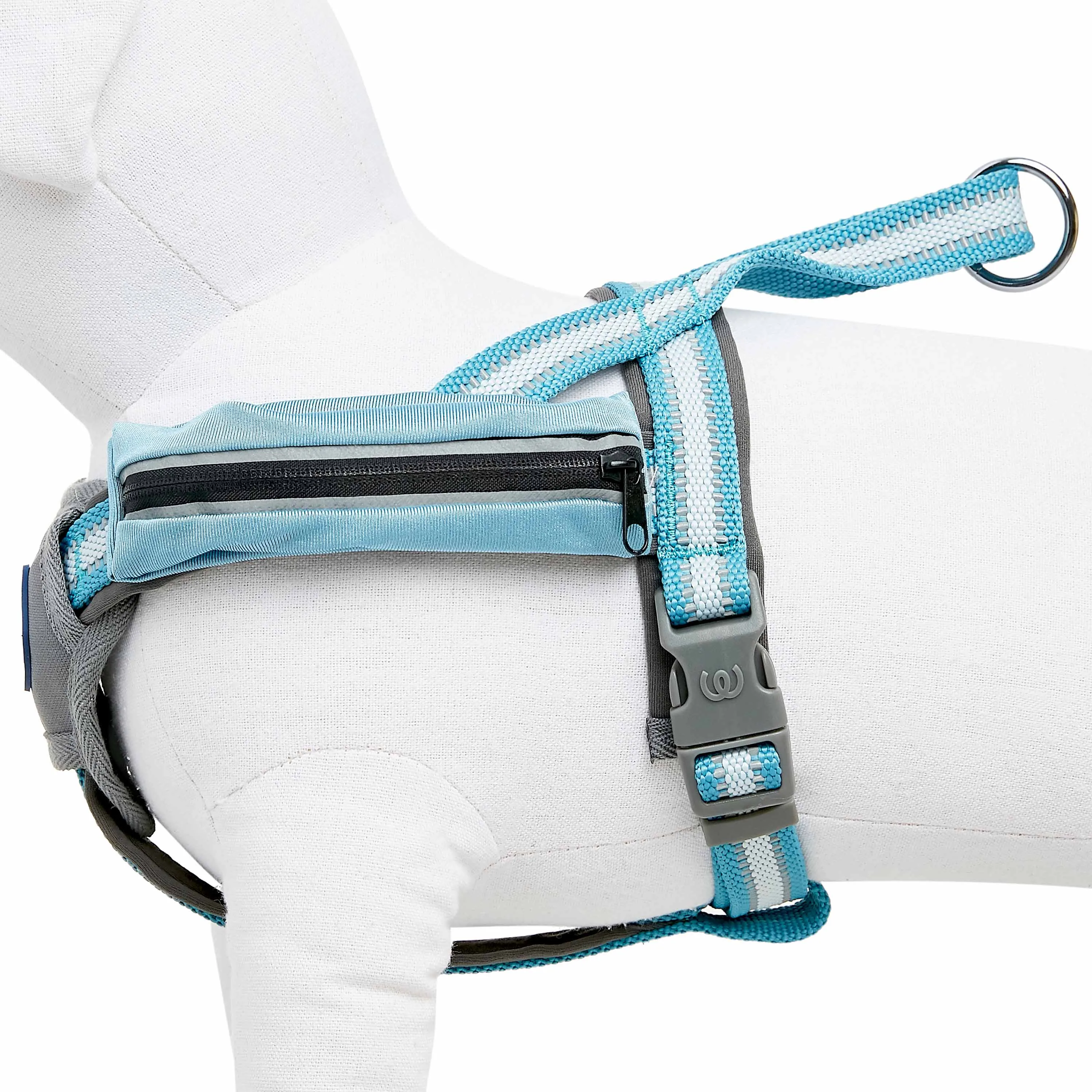 Back to Basics Reflective Dog Harness with Treat Pocket