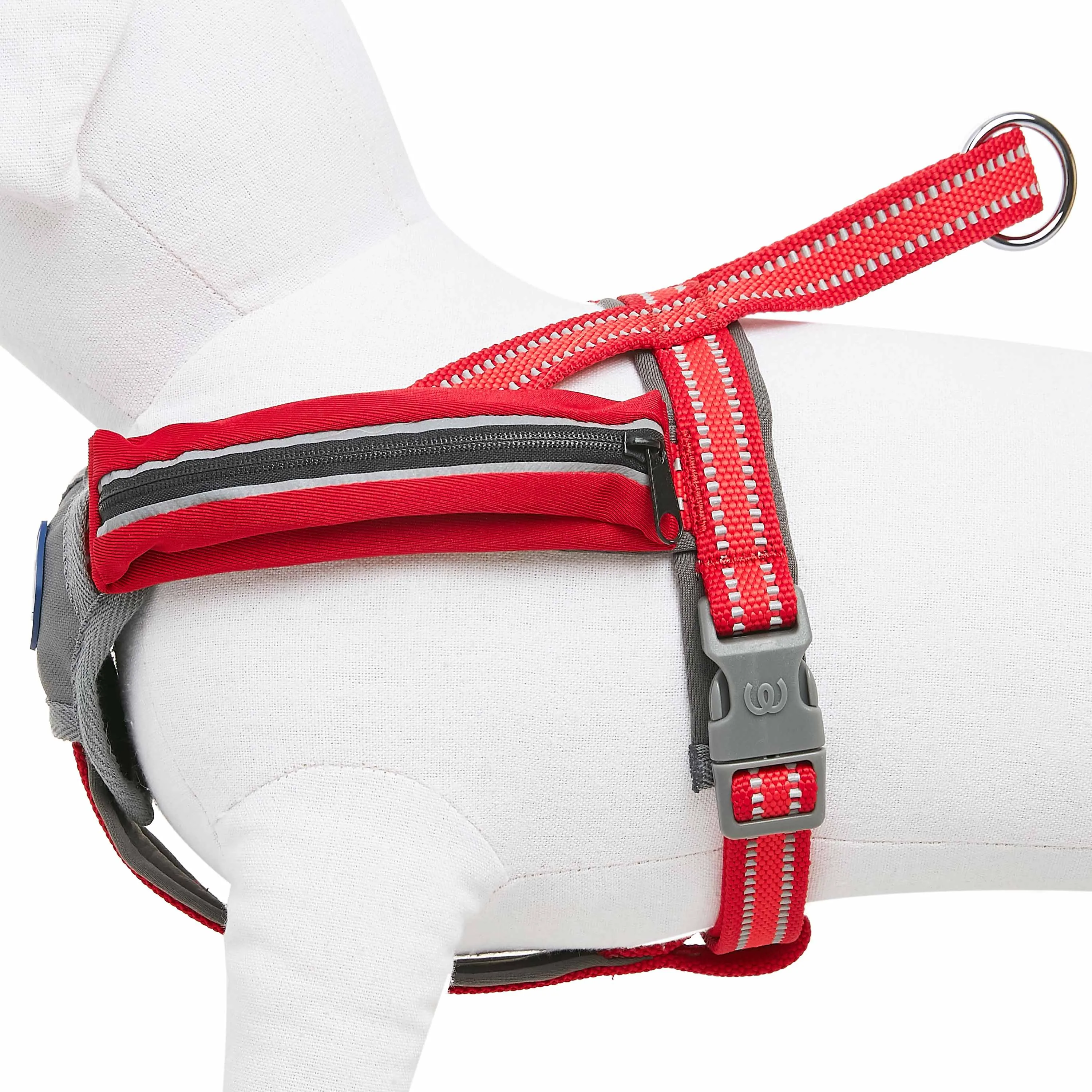 Back to Basics Reflective Dog Harness with Treat Pocket