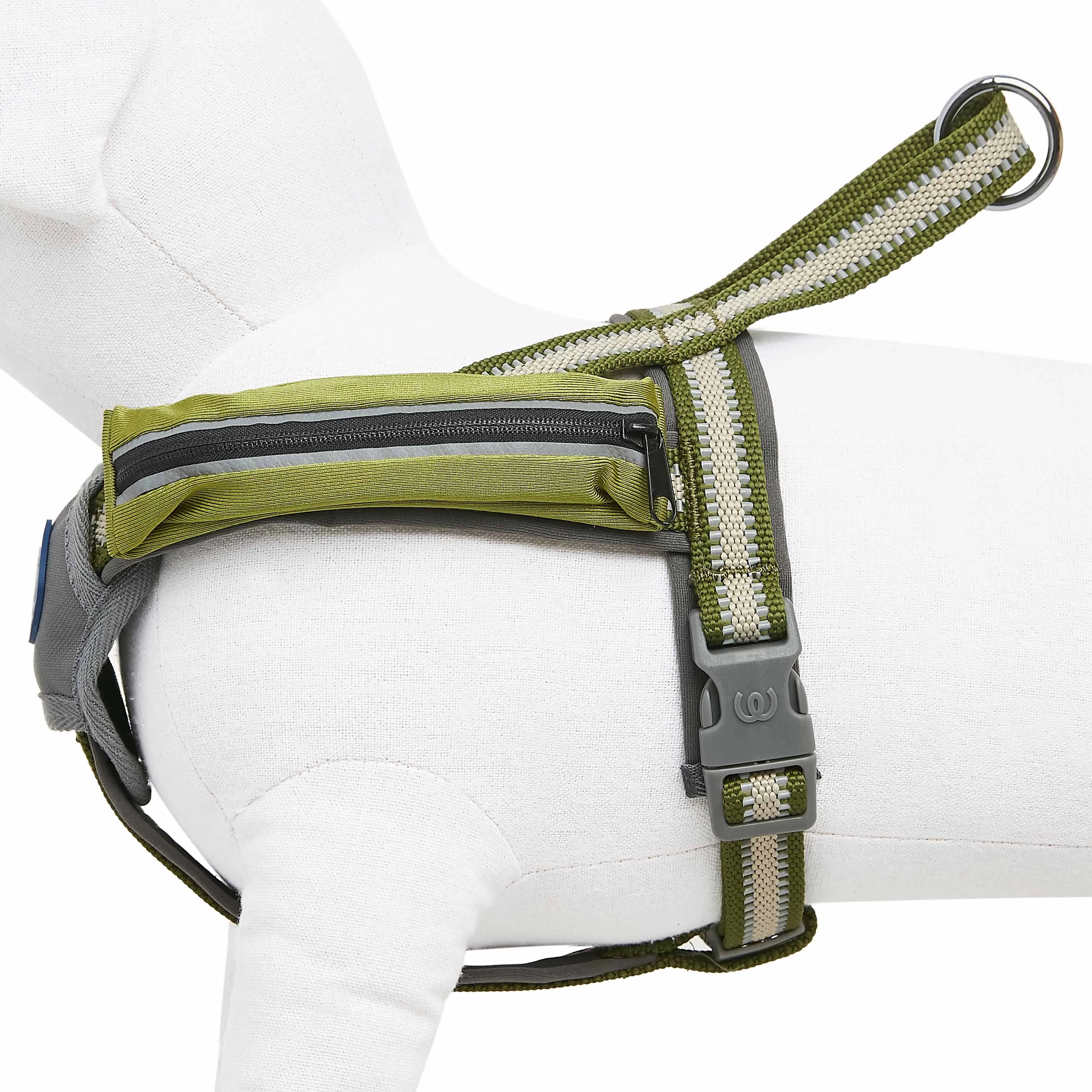 Back to Basics Reflective Dog Harness with Treat Pocket