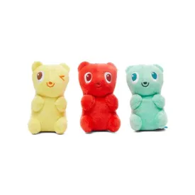 BARK Yummy Bear Buddies Squeaker Plush Dog Toys - 3 Piece