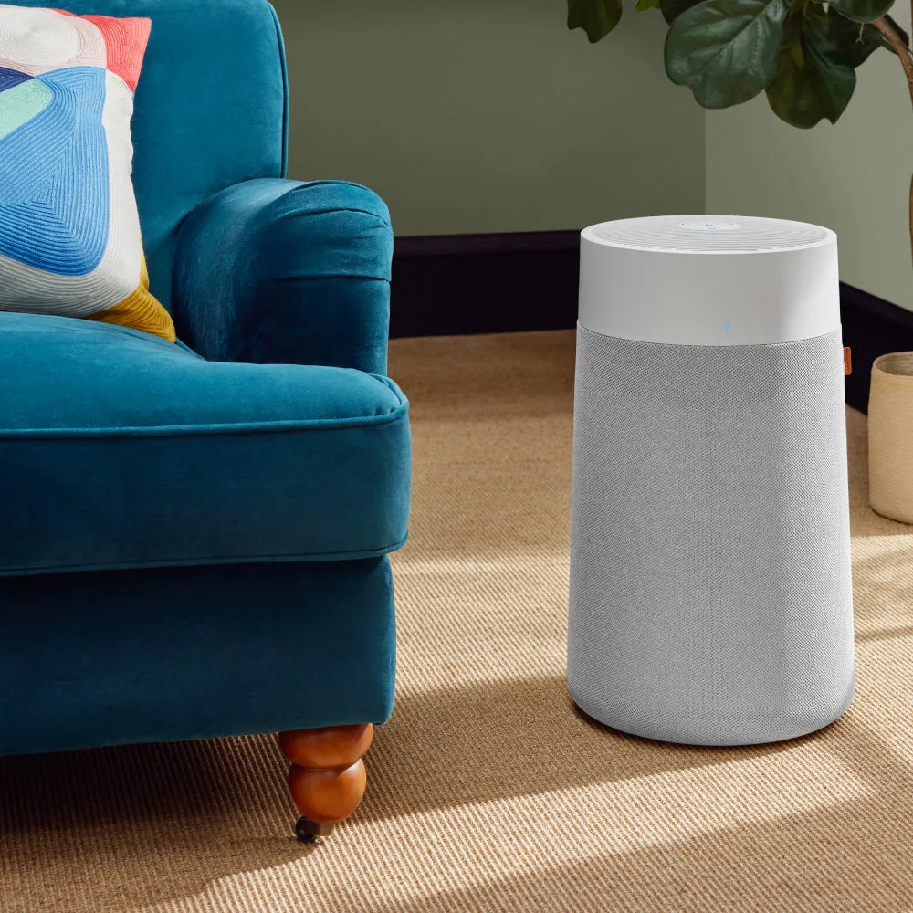 BLUEAIR Blue Max/Pure 3350i, Smart Air Purifier, Air Quality Sensor, HEPASilent Filter UpTo 86m² Room Removes 99.97% Pollen, Dust, Mould, Bacteria, Viruses|Activated Carbon Reduces VOCs, Odours