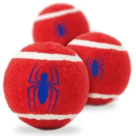 Buckle-Down Squeaky Tennis Ball 3 Pack – Spider-Man Spider