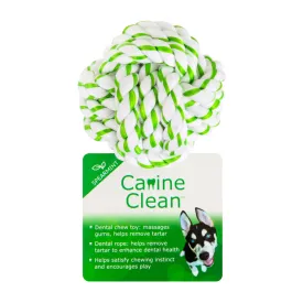 Canine Clean 8cm Dental Rope Ball