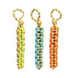 Chomper WB15530 Dog Toy, Braided Rope, Thermoplastic Rubber