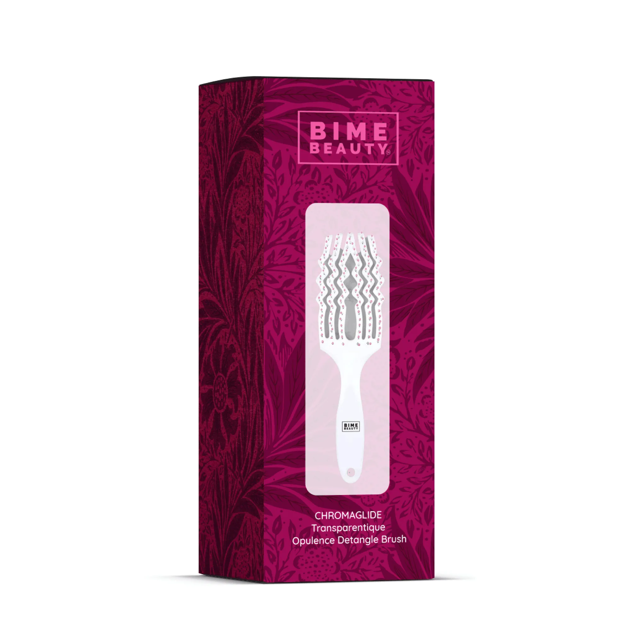 ChromaGlide Transparentique Opulence Detangle Brush by BimeBeauty