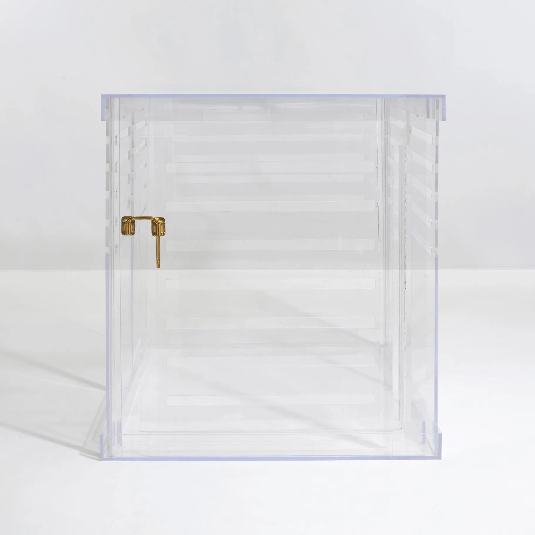 Clear Dog Crate to Gate