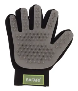 COASTAL SAFARI GROOMING GLOVE - BLACK/GRAY