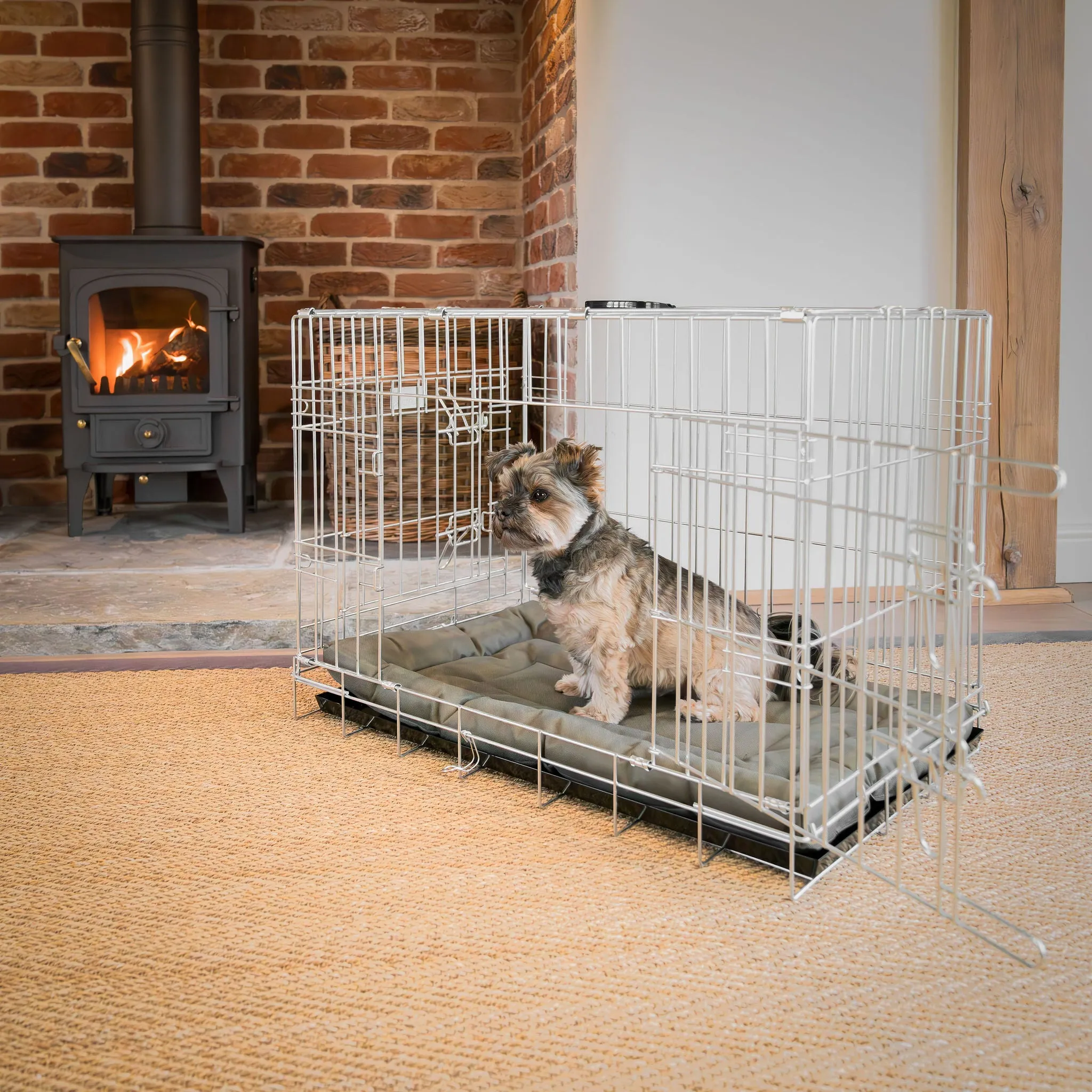 Dog Crate Mat in Forest by Lords & Labradors