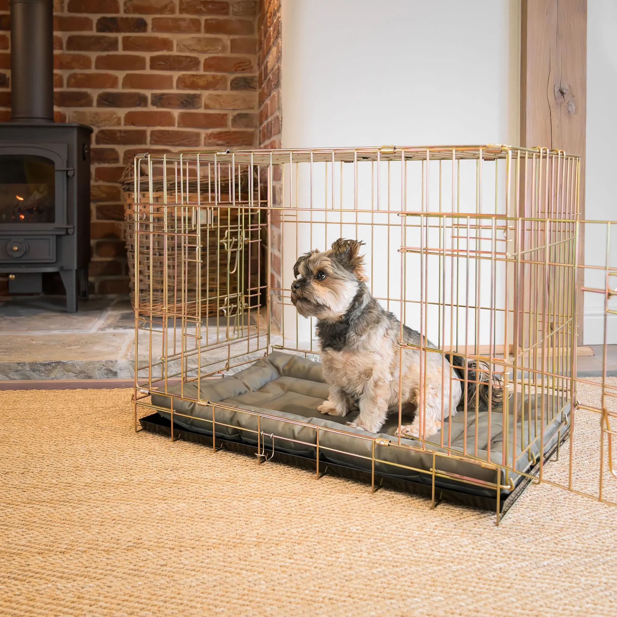 Dog Crate Mat in Forest by Lords & Labradors