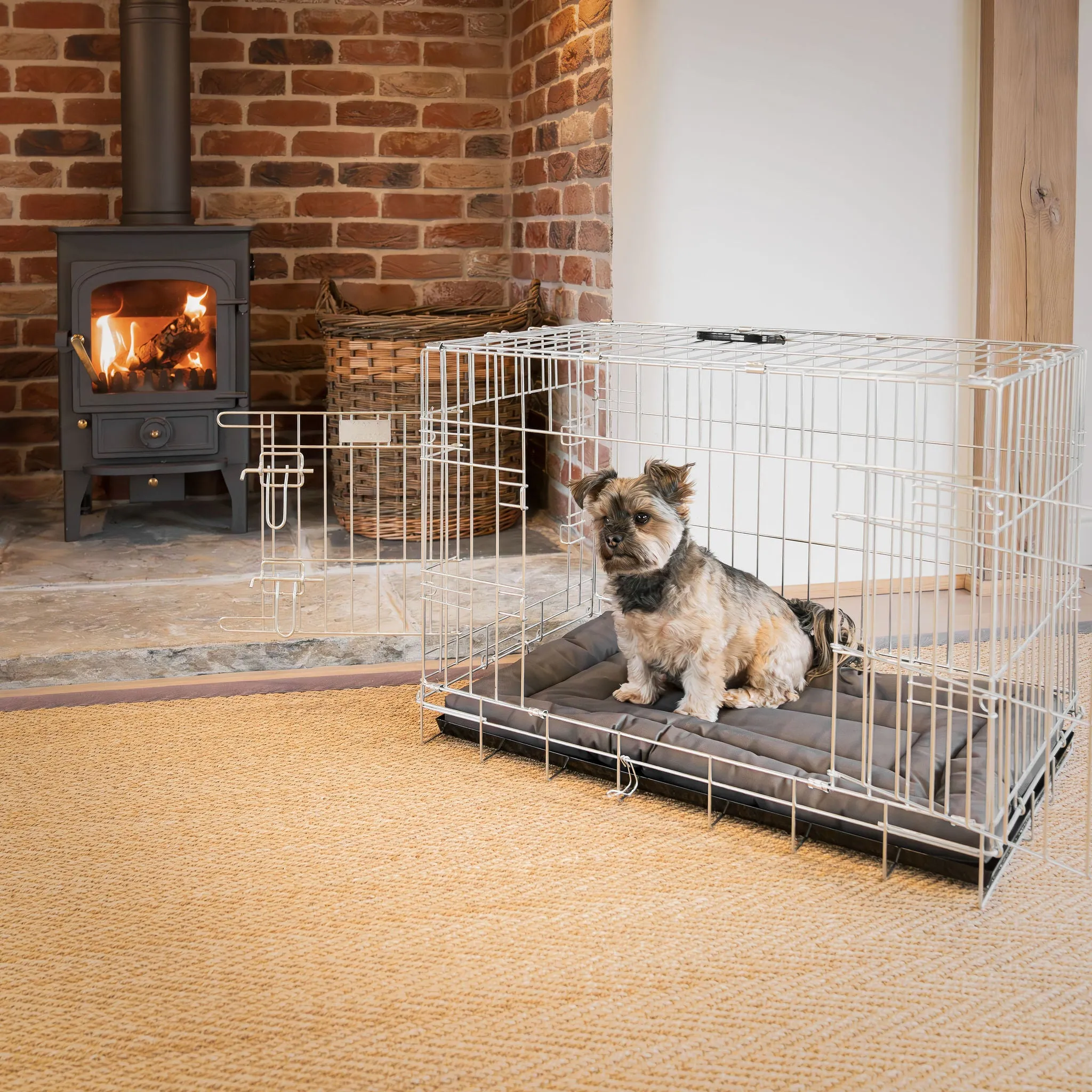 Dog Crate Mat in Fresh Earth by Lords & Labradors
