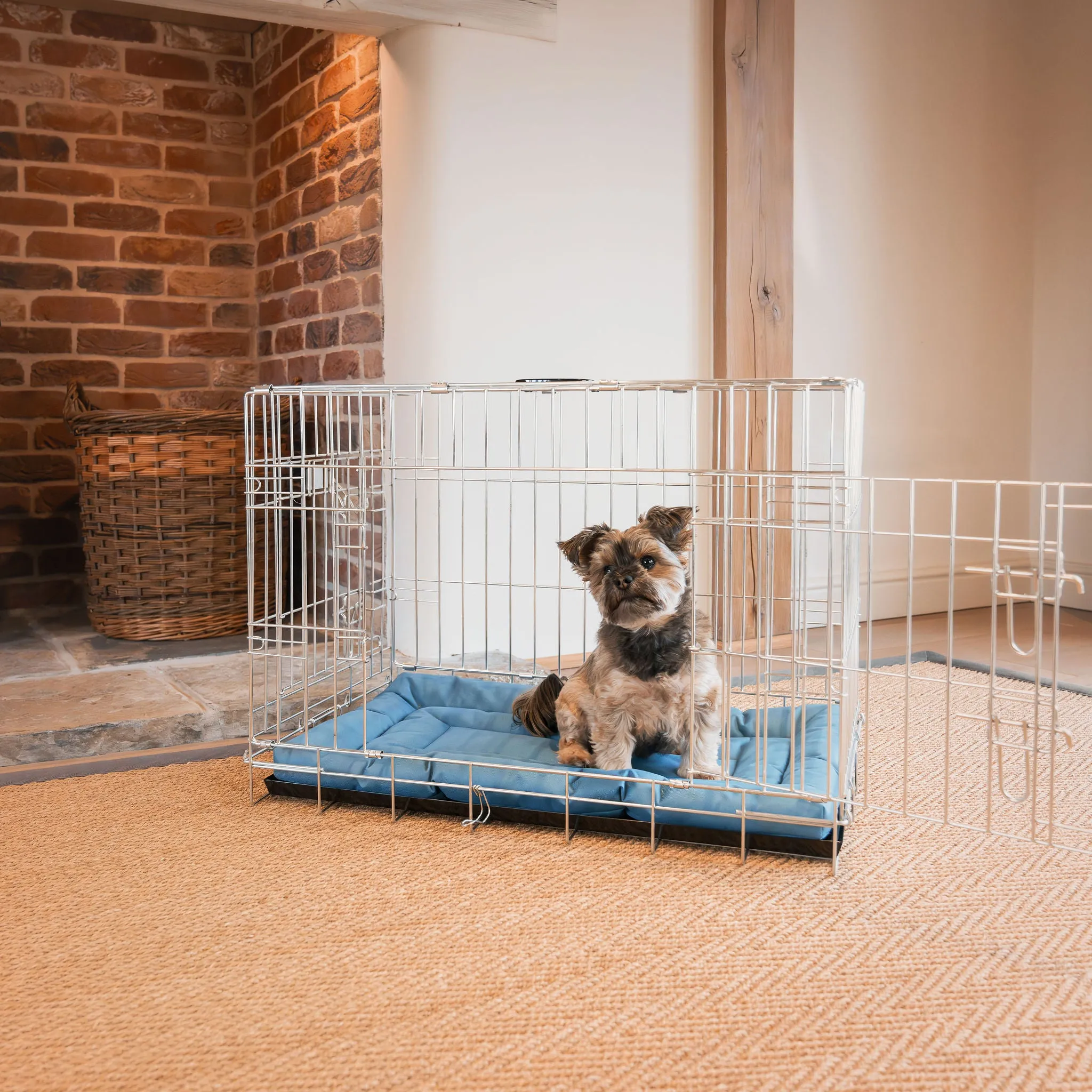Dog Crate Mat in Ocean by Lords & Labradors