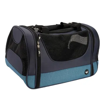 Dogit Explorer Soft Carrier Tote Carry Bag - Blue