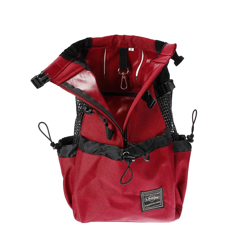 Double Shoulder Pet Carrier Backpack Adjustable Pet Front Cat Dog Carrier Travel