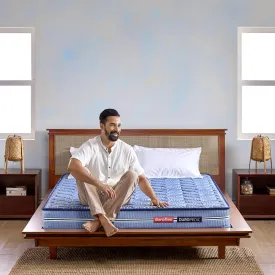 duroflex Up Right - Duropedic with Doctor Recommended |5 Zone Dual Density Orthopedic Support Layer |5 Inch Double Size PU Bonded Foam Mattress, (72x48x5 Inch)