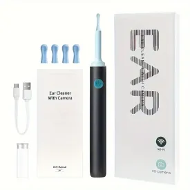 Ear Cleaner with HD Camera Black-993U