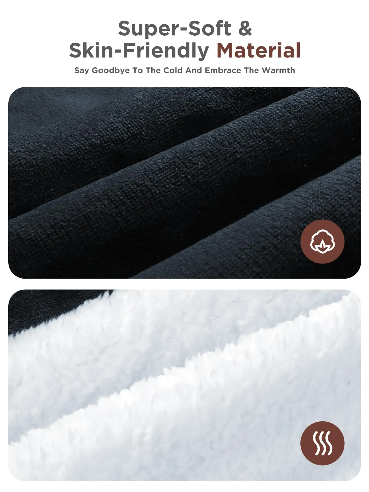 Electric Blanket Heated Throw,Double-Sided FlannelSherpa Electric Throw with1-9 hrs Timer Auto-Off & 8 Heating Levels,ETL Certification,Machine Washable,Heated Protection Ultra Soft Warm
