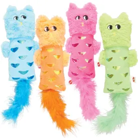 Ethical Products Hug N Kick Shimmer Glimmer Cat Toy- Assorted (7.5")