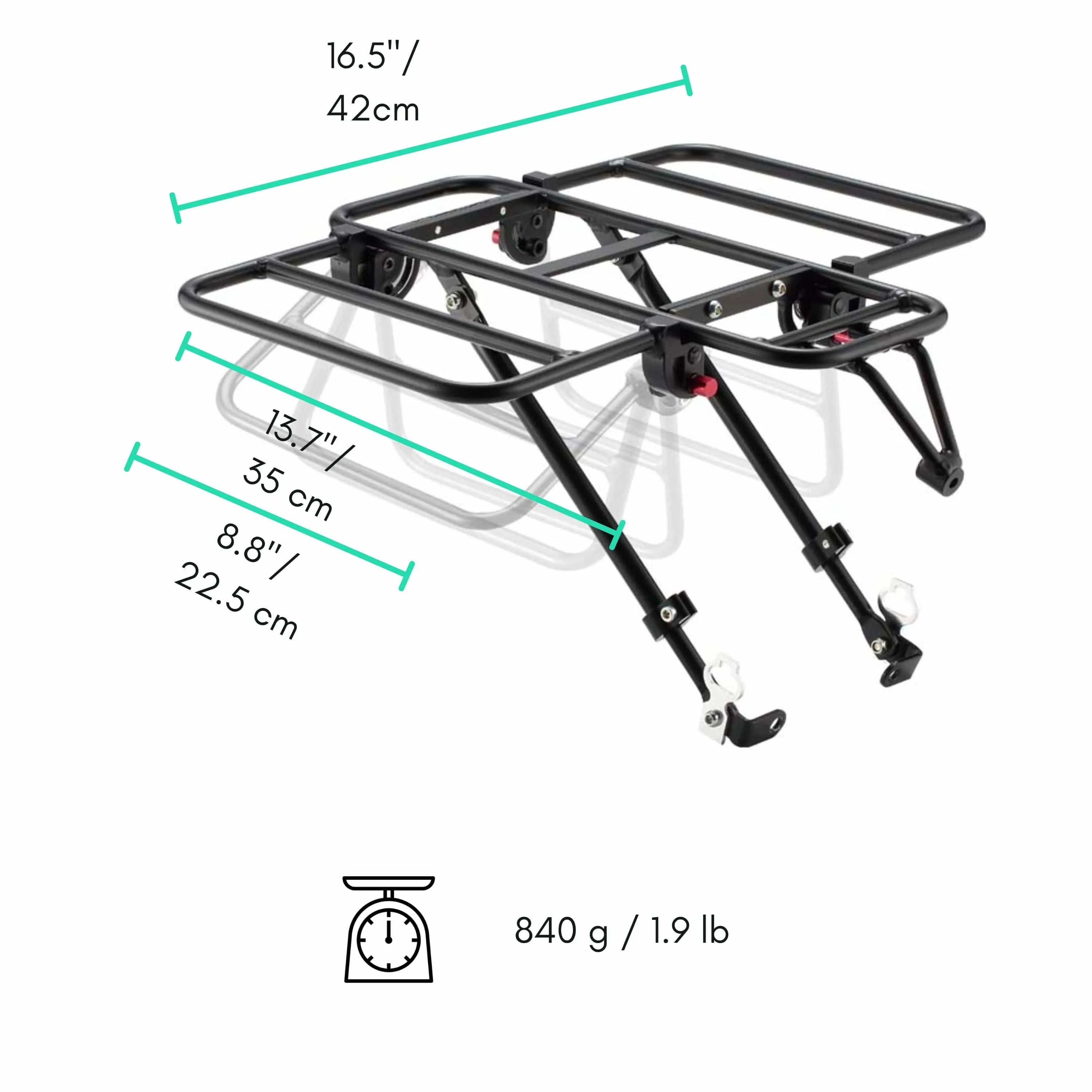 Expandable front carrier