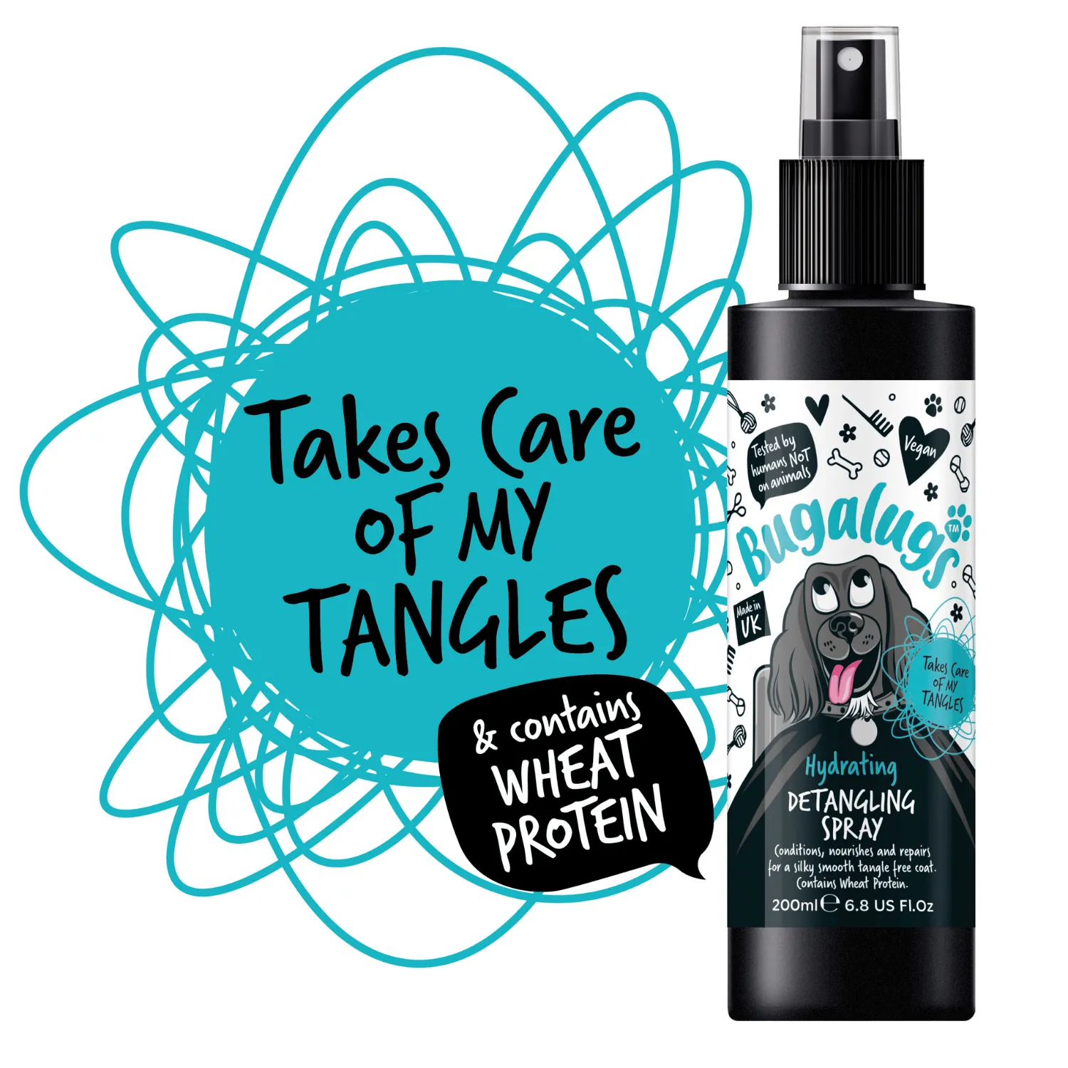 Fragrance Free Hydrating Detangling Spray for Dogs