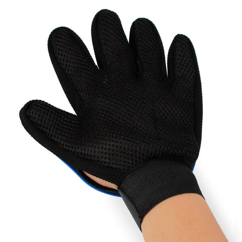 Funki Buys | Pet Grooming Gloves | De-shedding Gloves 2 Pcs