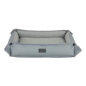 Grey Pet Premium Bed For Medium Dogs, 24 X 20 X 3-Inch