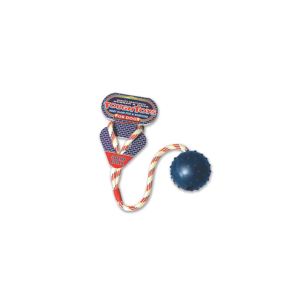 Happy Pet Ropeball Dog Toy 2.5in