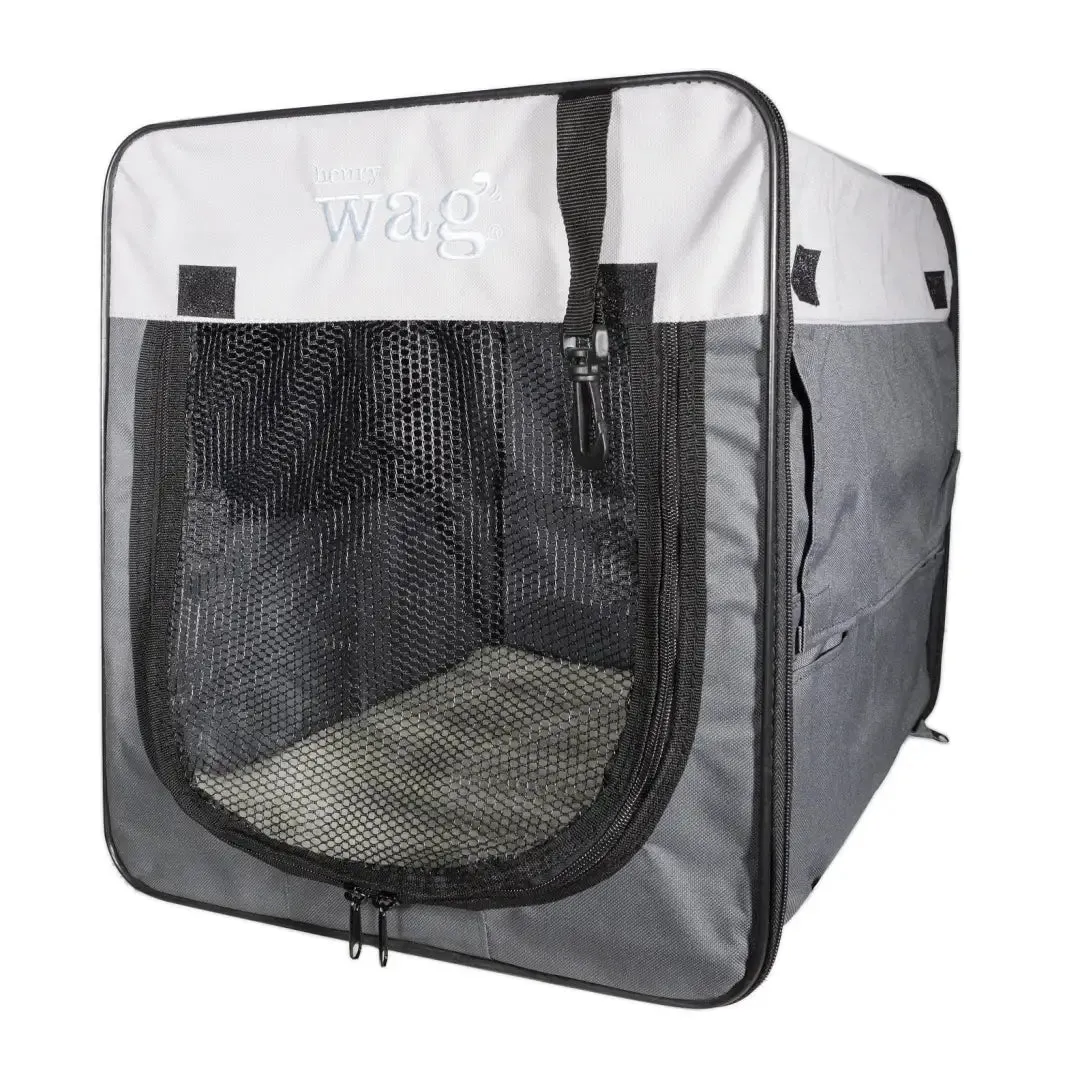 Henry Wag Folding Fabric Travel Pet Crate