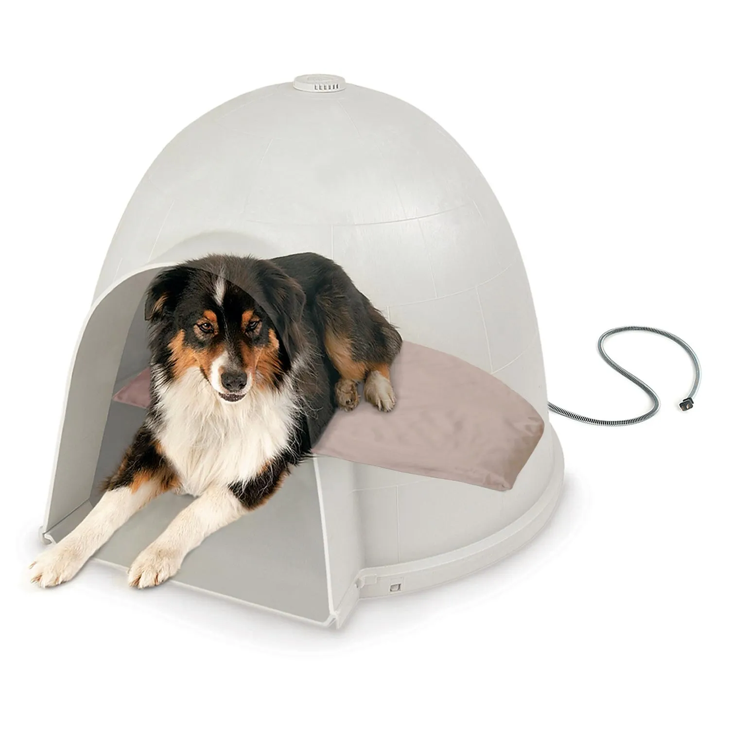 K&H Lectro-Soft™ Igloo-Style Outdoor Heated Pet Bed