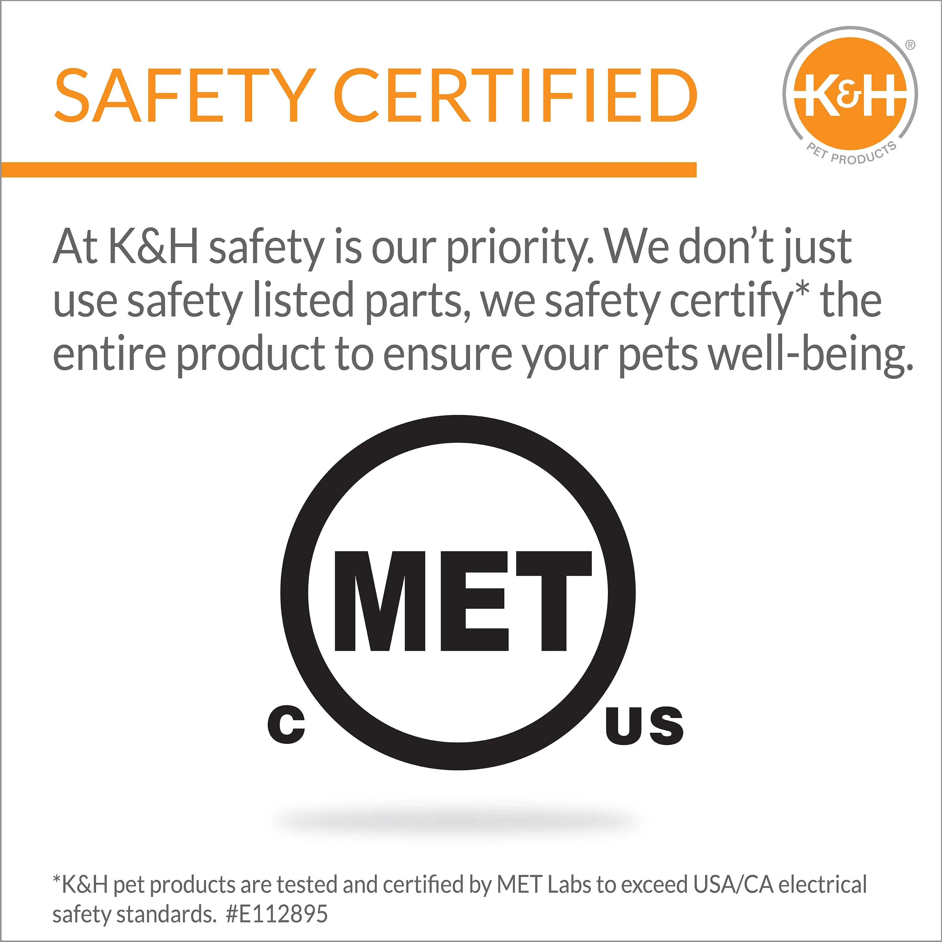K&H Lectro-Soft™ Outdoor Heated Pet Bed Gray
