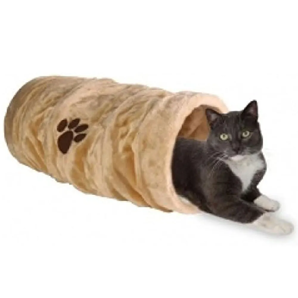 Leopard Print Crinkle Cat Tunnel