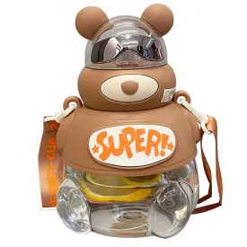  Little Surprise Box, Super Cool Kelly Jo Water Bottle For Kids And Adults, 1200 Ml, Brown