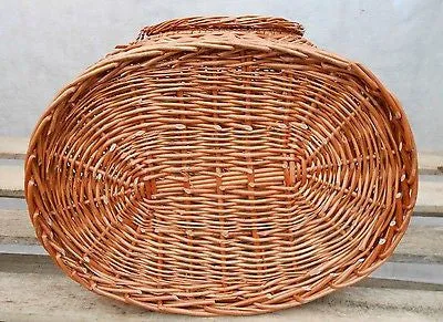 Luxury Pet Transport Box Puppy Wicker Carrier Travel Box Handmade Dog Cat
