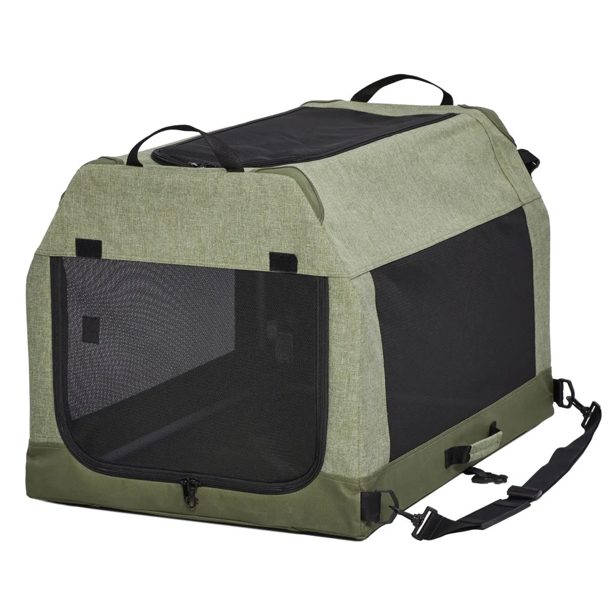 Midwest Canine Camper Tent Crate Green 30"
