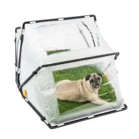 MIRA Safety Collapsible CBRN Animal Ark Pet Cage Gas Mask 53x33x26"