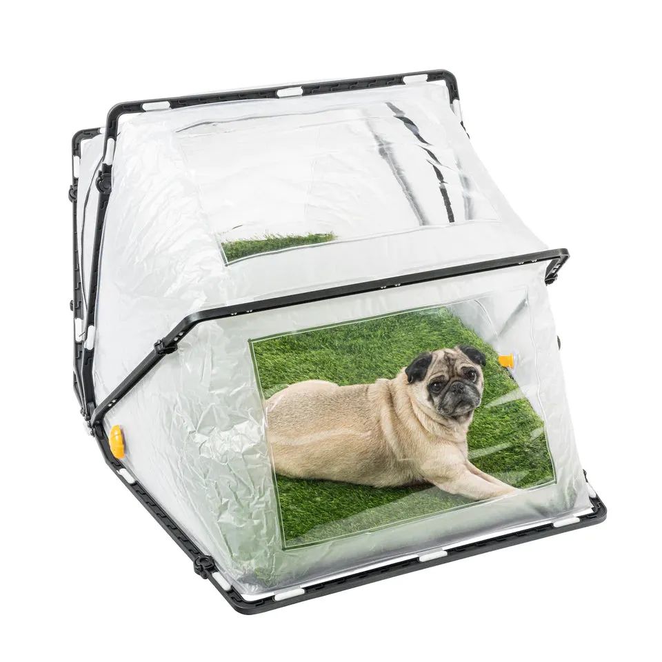 MIRA Safety Collapsible CBRN Animal Ark Pet Cage Gas Mask 53x33x26"