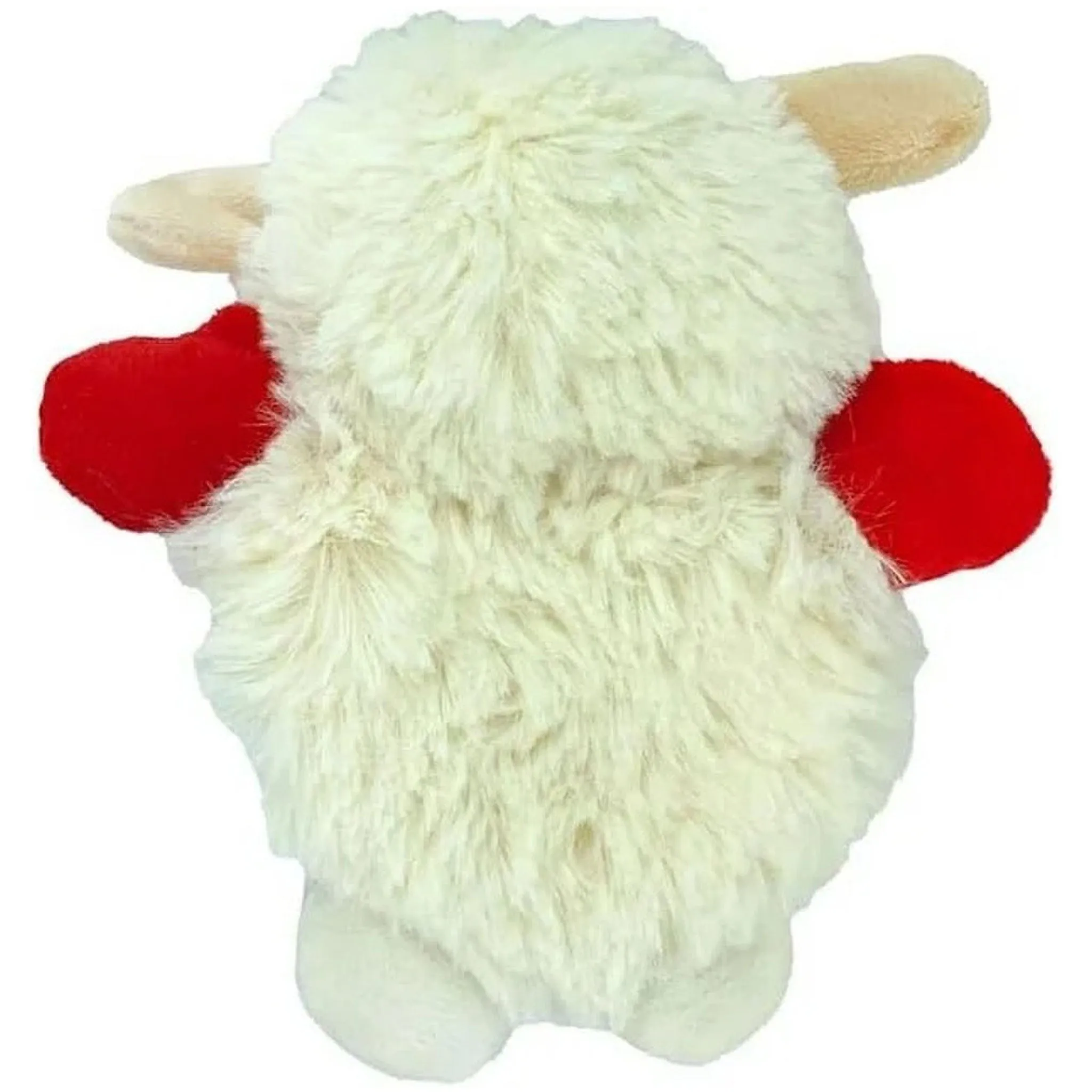 Multipet Crinkle Plush Lamb Chop Dog Toy