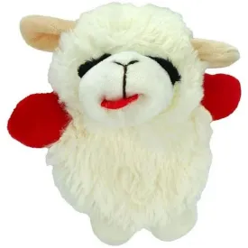 Multipet Crinkle Plush Lamb Chop Dog Toy