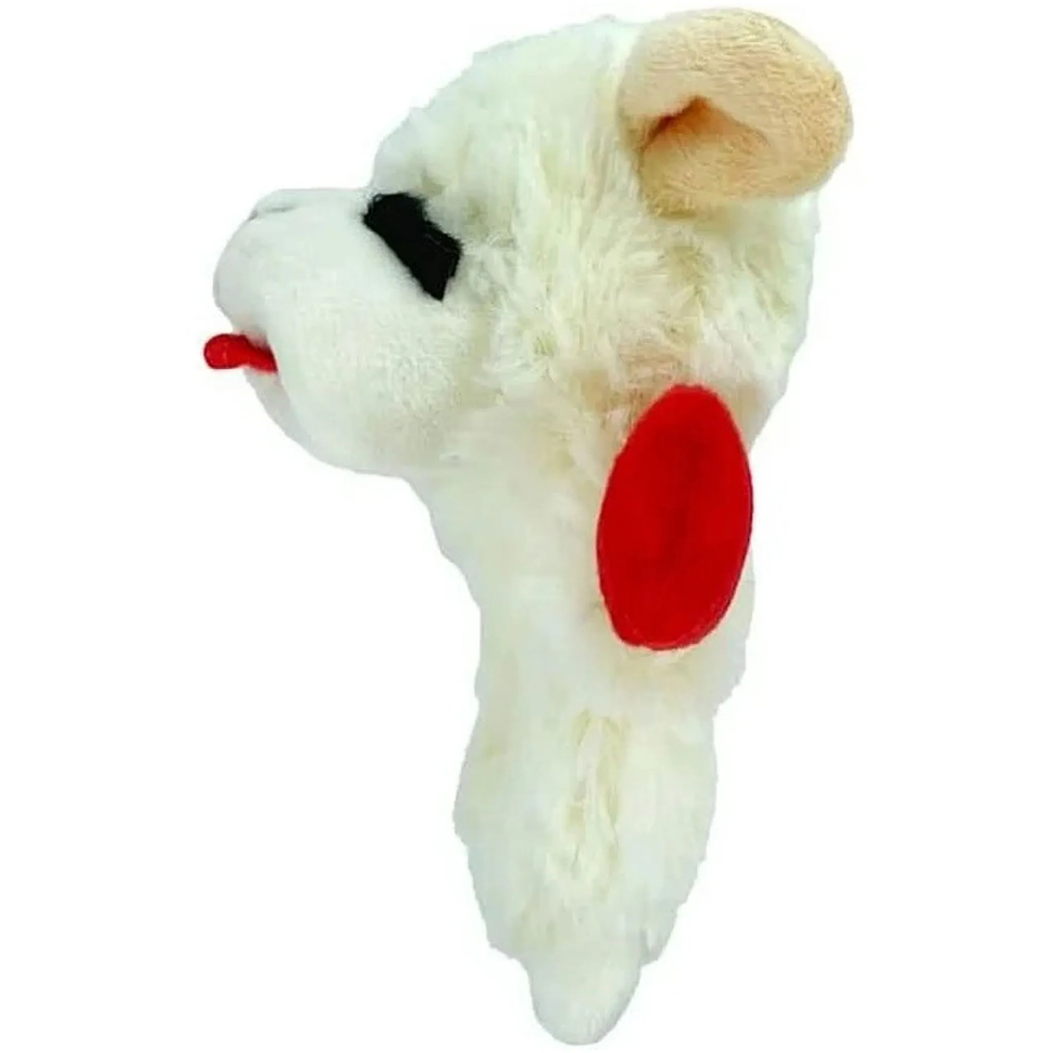 Multipet Crinkle Plush Lamb Chop Dog Toy