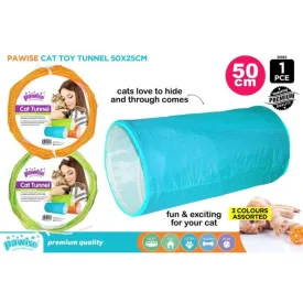 Pawise Cat Toy Tunnel - 50cm x 25cm