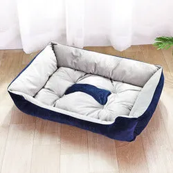 PAWS ASIA Amazon Cheap Best Sale Washable Travel Luxury Eco Friendly Plush Big Calming Beds For Dogs