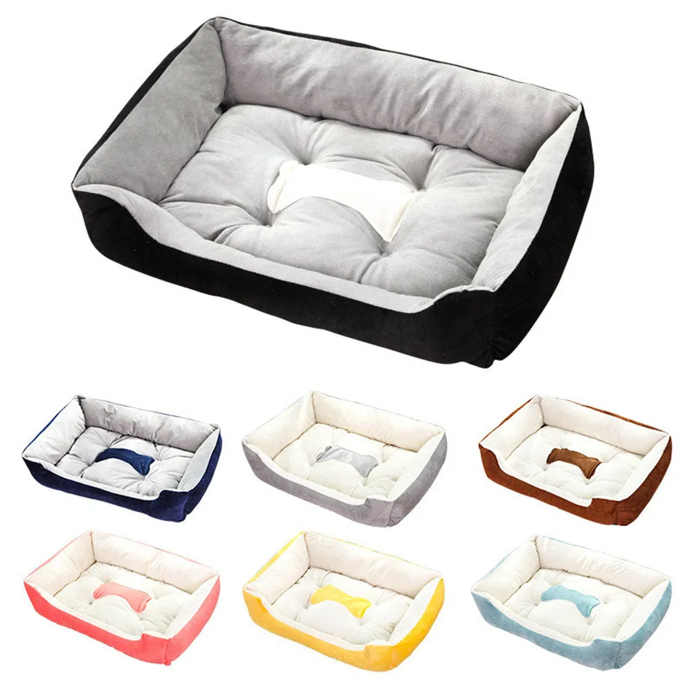 PAWS ASIA Amazon Cheap Best Sale Washable Travel Luxury Eco Friendly Plush Big Calming Beds For Dogs